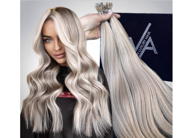 Extensii Nanoring Russian Balayage #19/Silver